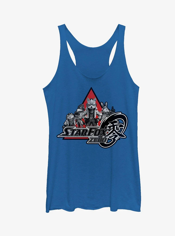 Nintendo Star Fox Zero Logo Characters Girls Tanks