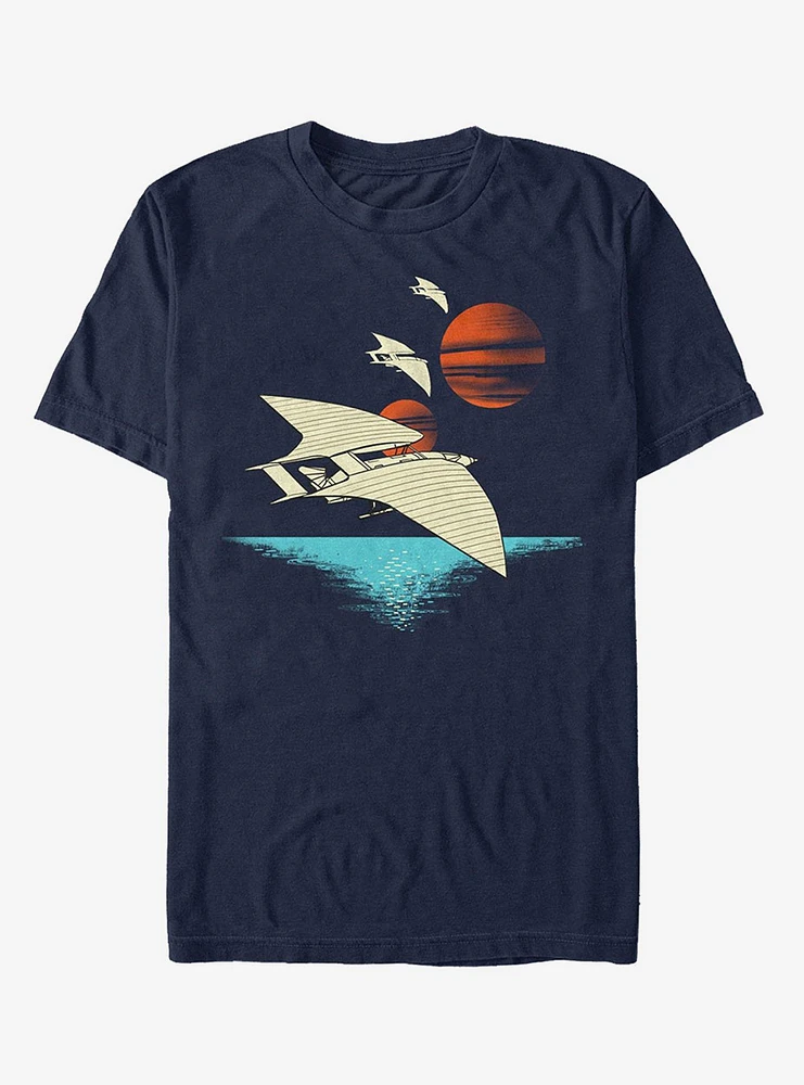 Star Wars Spacecraft Scene T-Shirt