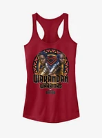 Marvel Black Panther 2018 Wakandan Royal Warriors Girls Tanks