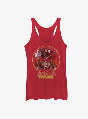 Star Wars Group Circle Girls Tanks