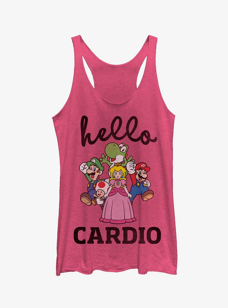 Super Mario Hello Cardio Girls Tank