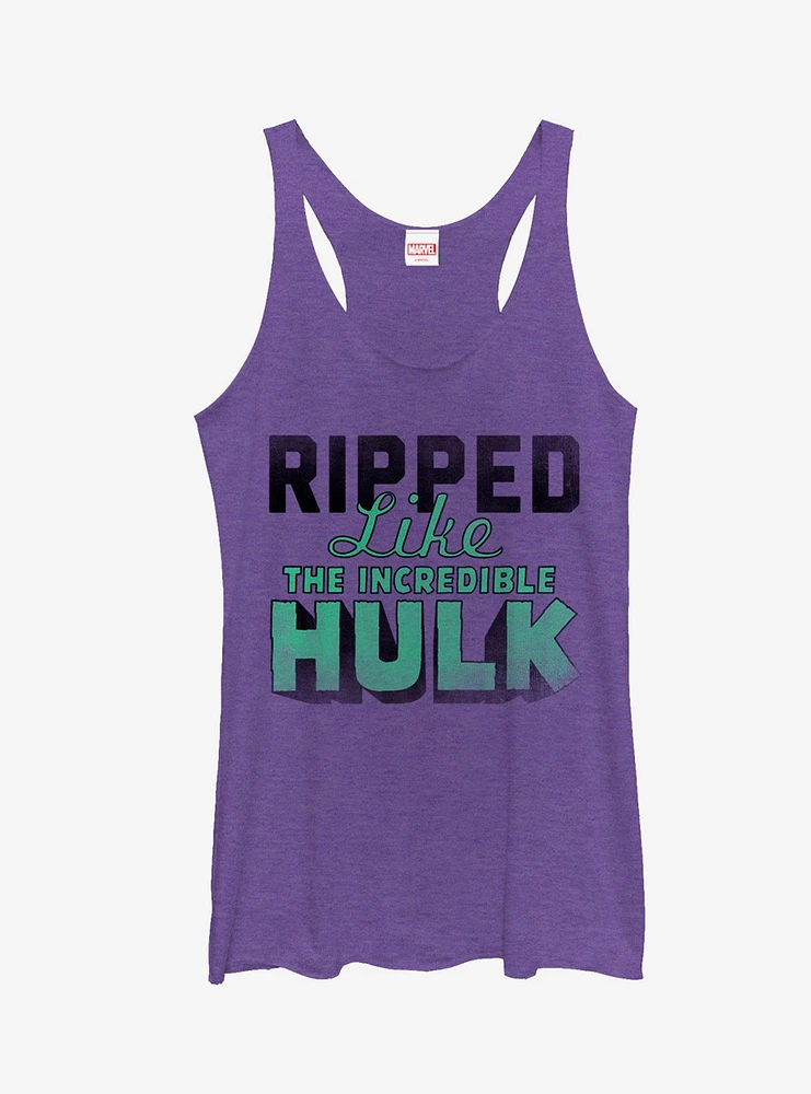 Hulk Ripped Like the Girls Tanks