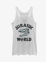 Jurassic World T. Rex Skull Girls Tank Top