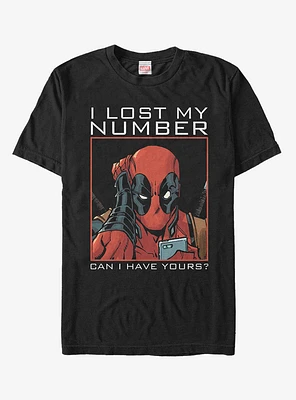 Marvel Deadpool Wants Your Number T-Shirt