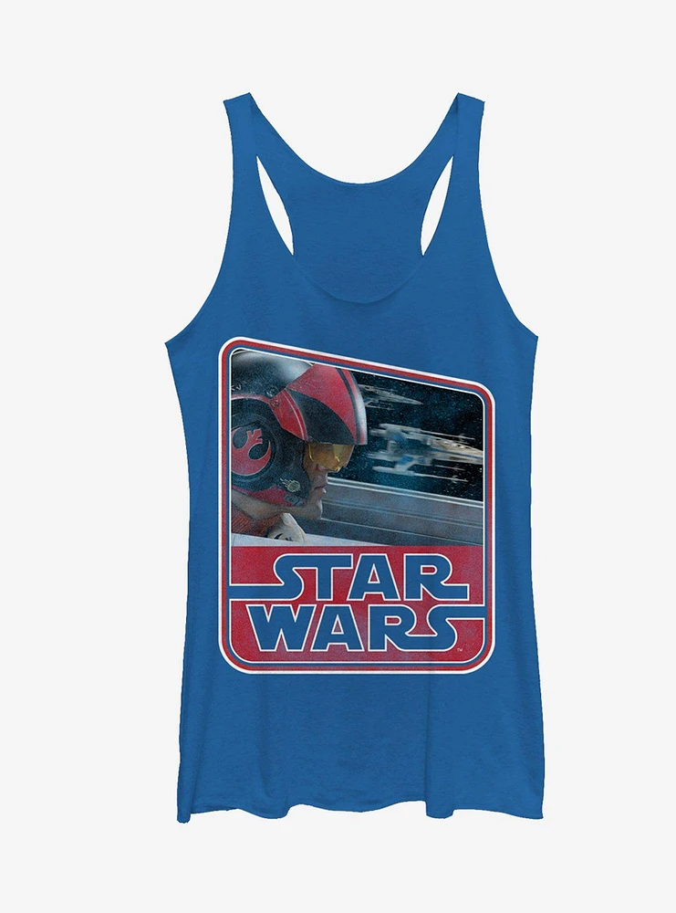 Star Wars Retro Poe Dameron Girls Tanks