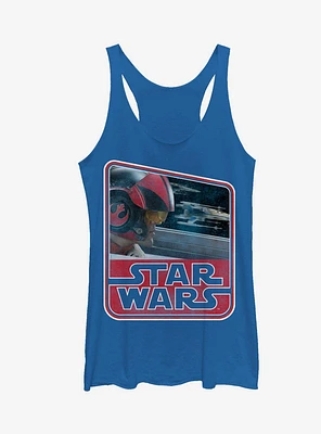 Star Wars Retro Poe Dameron Girls Tanks