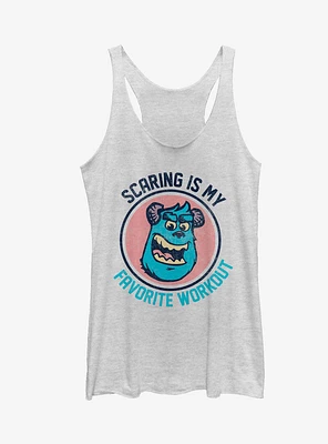 Monsters Inc. Sulley Scaring is My Favorite Workout Girls Tanks