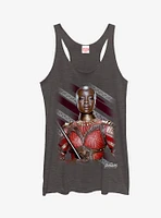 Marvel Avengers: Infinity War Okoye Stripe Girls Tanks