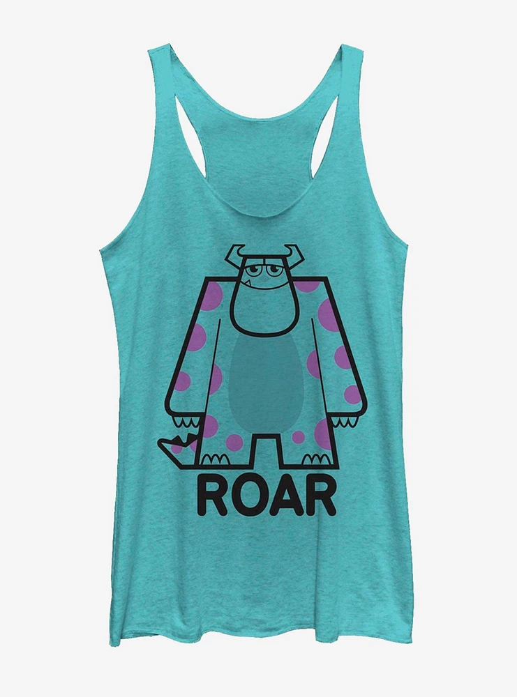 Monsters Inc. Sulley Kitty Girls Tanks