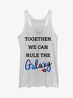 Star Wars Valentine's Day Together Rule the Galaxy Girls Tanks