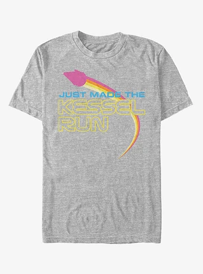 Star Wars Made the Kessel Run Rainbow T-Shirt