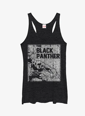 Marvel Black Panther Chalk Print Girls Tanks