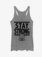 Super Mario Stay Strong Girls Tank