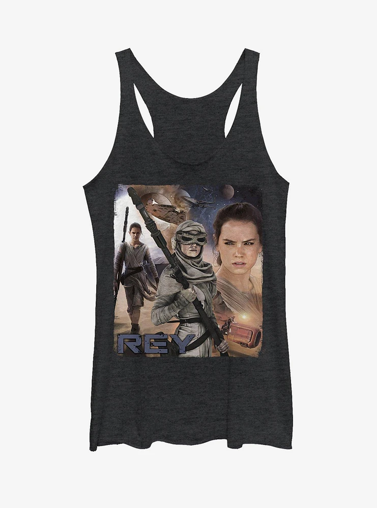 Star Wars Rey Girls Tanks