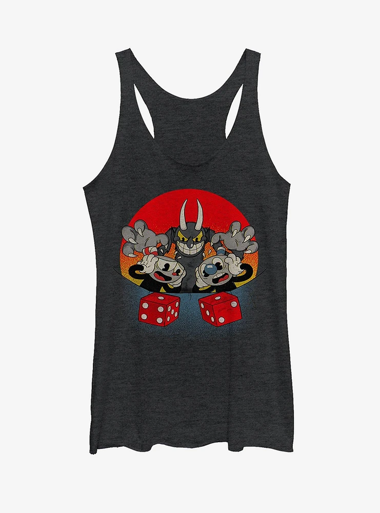 Cuphead Snake Eyes Girls Tank