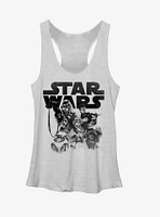 Star Wars Vintage Episode VII Girls Tanks