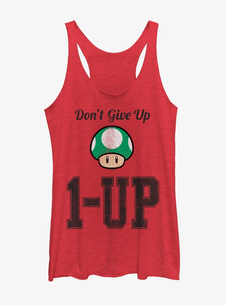 Nintendo Don't Give Up Level Mushroom Girls Tanks