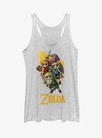 Nintendo Legend of Zelda Four Sword Link Girls Tanks