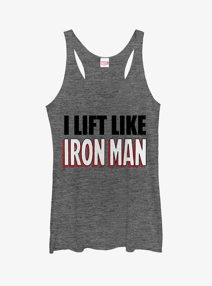 Iron Man Lift Like Girls Tanks