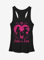 Nintendo The Legend of Zelda Link Love Womens Tank Top