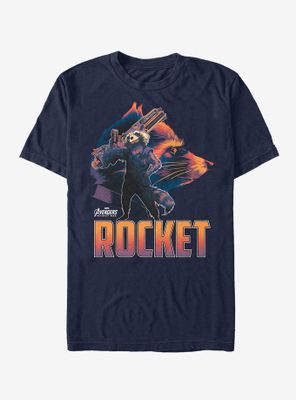 Marvel Avengers: Infinity War Rocket Portrait T-Shirt