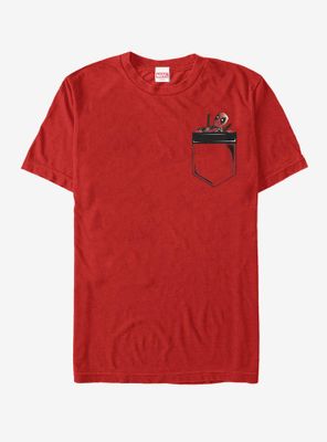Marvel Deadpool Faux Pocket T-Shirt