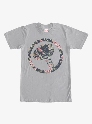Marvel Thor Floral Hammer T-Shirt