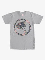 Marvel Thor Floral Hammer T-Shirt