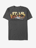 Star Wars Rogue One Battle Logo T-Shirt