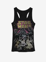 Star Wars Comic Cover Womens Tank Top