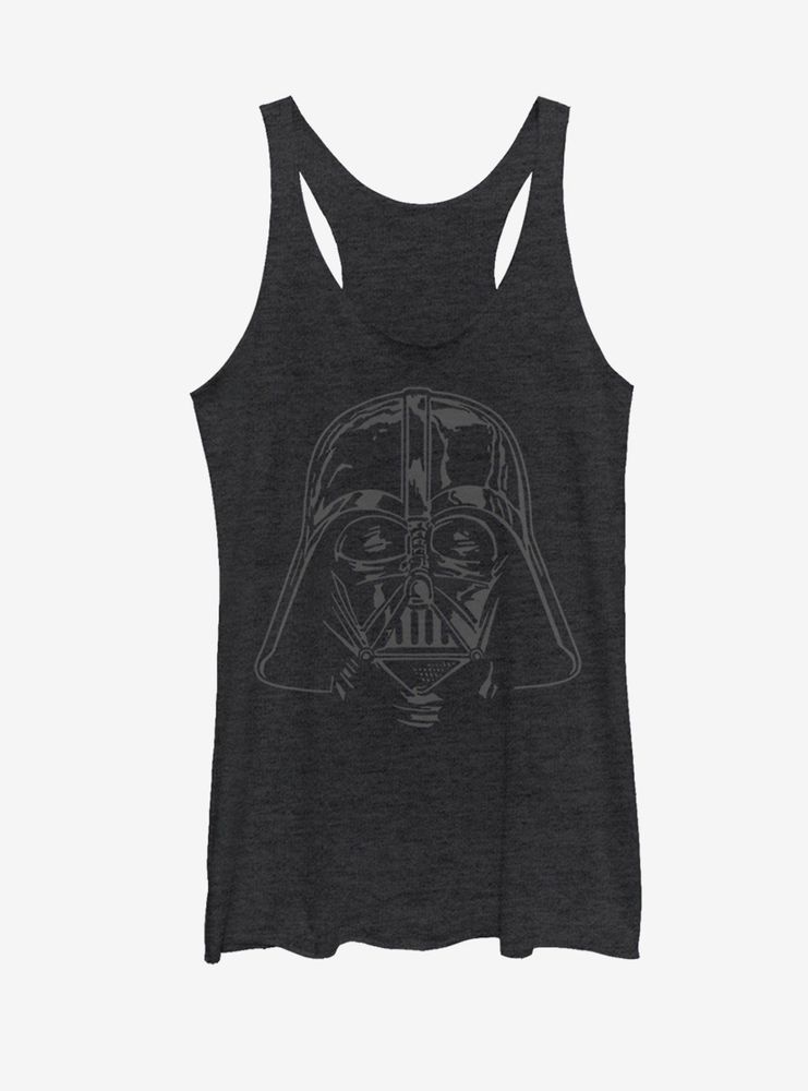 Star Wars Darth Vader Helmet Womens Tank Top