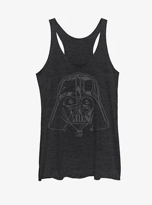 Star Wars Darth Vader Helmet Womens Tank Top
