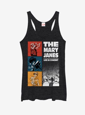 Marvel Spider-Woman The Mary Janes Concert Womens Tank