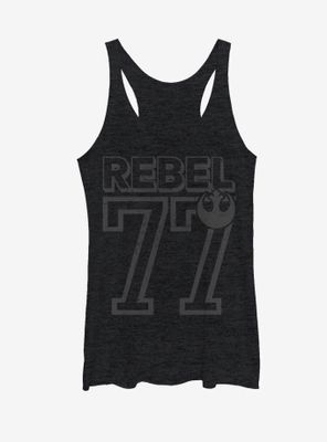 Star Wars Rebel 77 Womens Tank Top