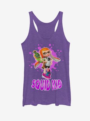 Nintendo Splatoon Squid Kid Womens Tank Top