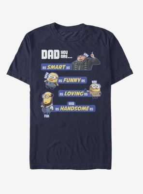 Despicable Me Dad Best Qualities T-Shirt