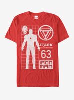 Marvel Iron Man Stark 63 T-Shirt