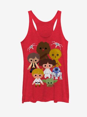 Star Wars Cute Cartoon Rebels Womens Tank Top