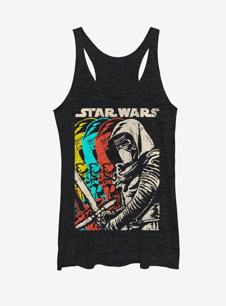 Star Wars: The Force Awakens Kylo Ren Copies Womens Tank Top