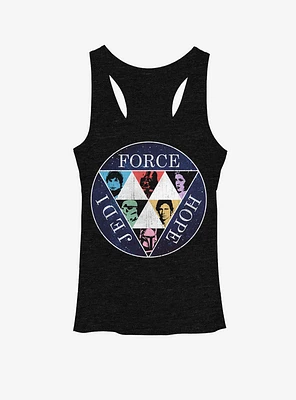 Star Wars Force Hope Jedi Womens Tank Top