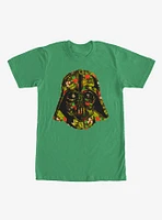 Star Wars Hawaiian Print Darth Vader Helmet T-Shirt