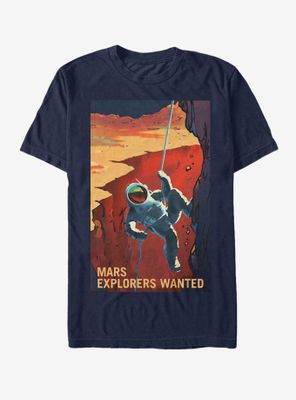 NASA Mars Explorers Wanted T-Shirt