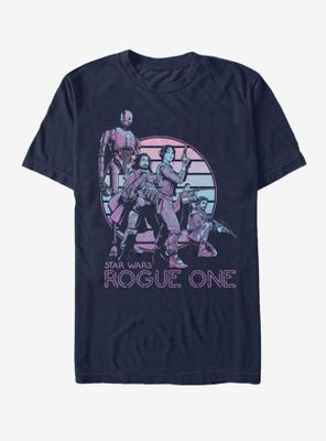 Star Wars Rogue One Retro Print T-Shirt
