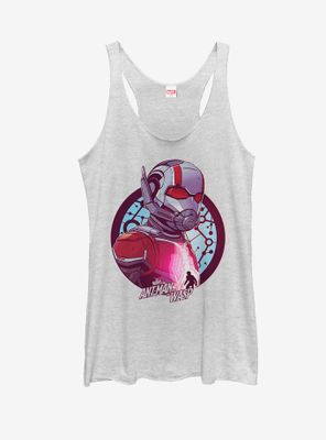 Marvel Ant-Man And The Wasp Mask Circle Womens Tank Top