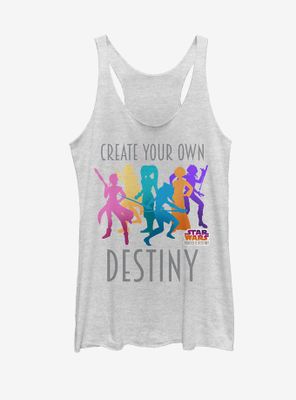 Star Wars Create Destiny Womens Tank Top