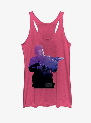 Star Wars: The Force Awakens Finn Gradient Womens Tank Top