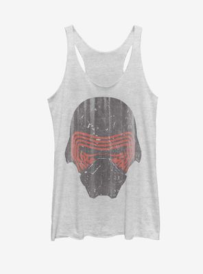 Star Wars Episode VII The Force Awakens Kylo Ren Mask Womens Tank Top