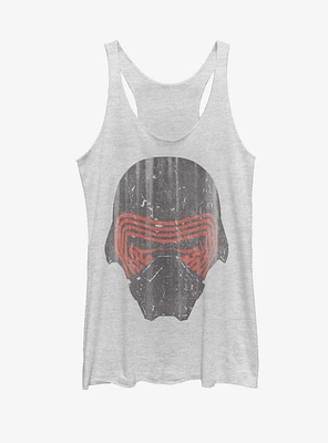 Star Wars Episode VII The Force Awakens Kylo Ren Mask Womens Tank Top