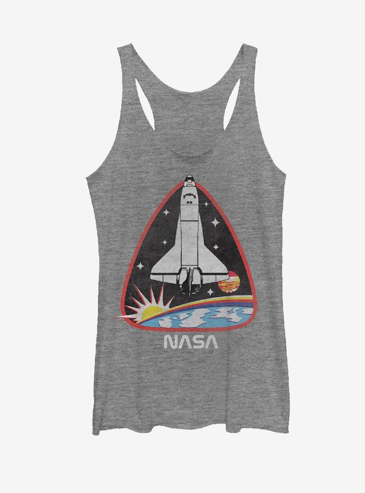 NASA Rocket Launch Womens Tank Top