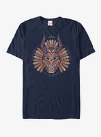 Marvel Black Panther Killmonger Horned Mask T-Shirt